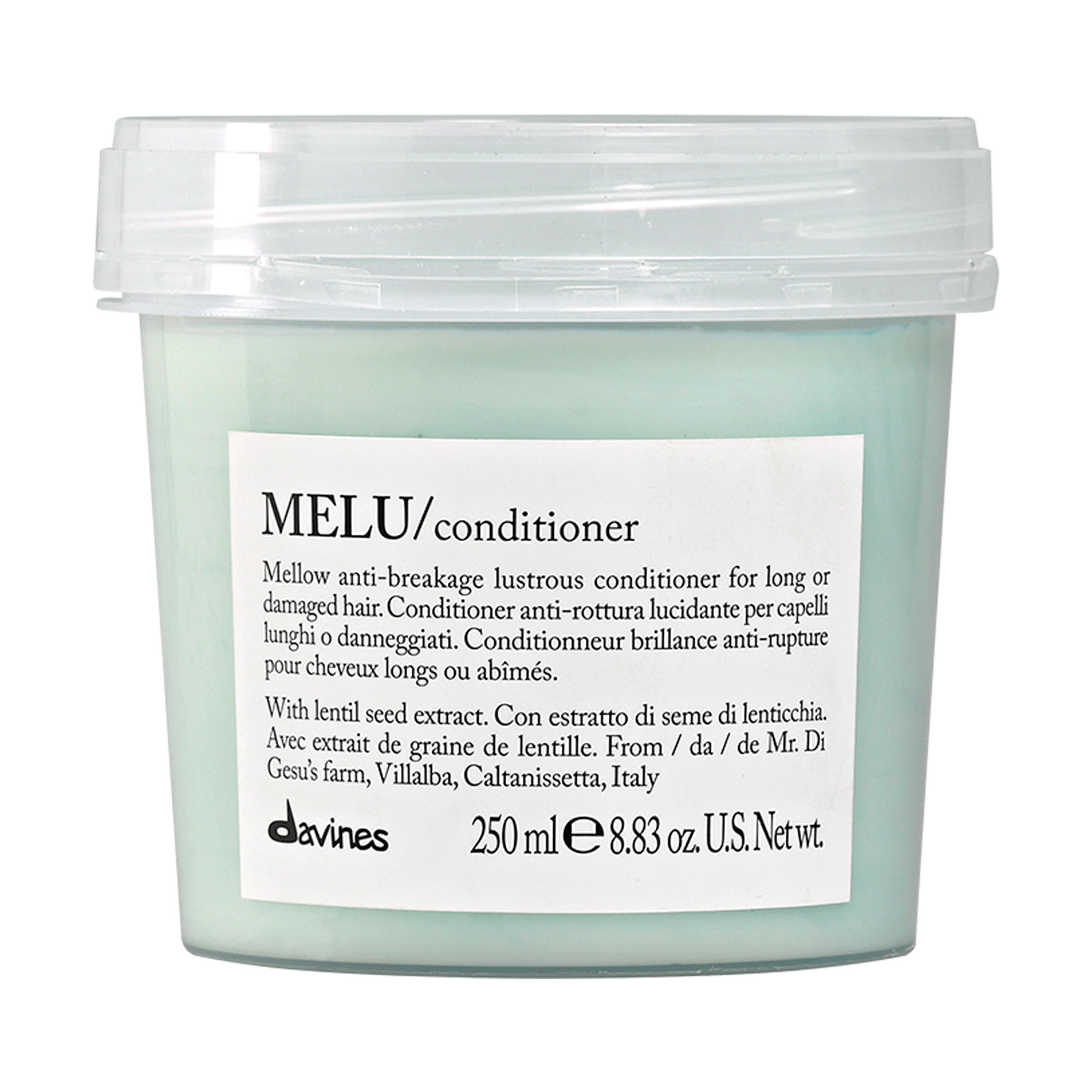 Кондиціонер Davines Melu Conditioner проти ламкості для блиску пошкодженого та довгого волосся, 250 мл