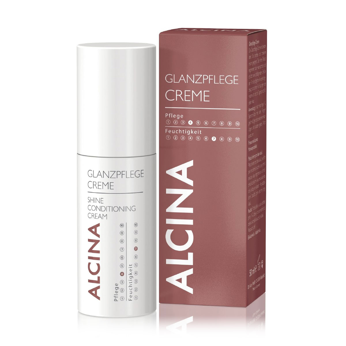 Уцінка! Крем-кондиціонер для блиску волосся Alcina Hair Care Shine Conditioning Cream, 50 мл